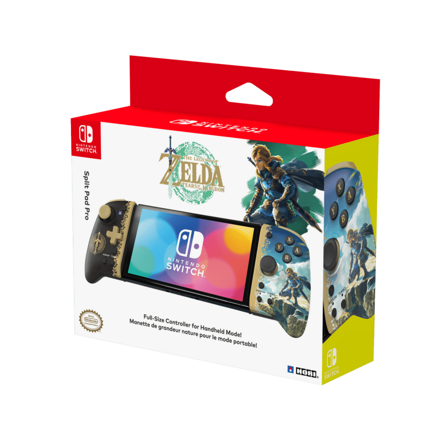 Nintendo Switch HORI Split Pad Pro Controller - Zelda: Tears of the Kingdom
