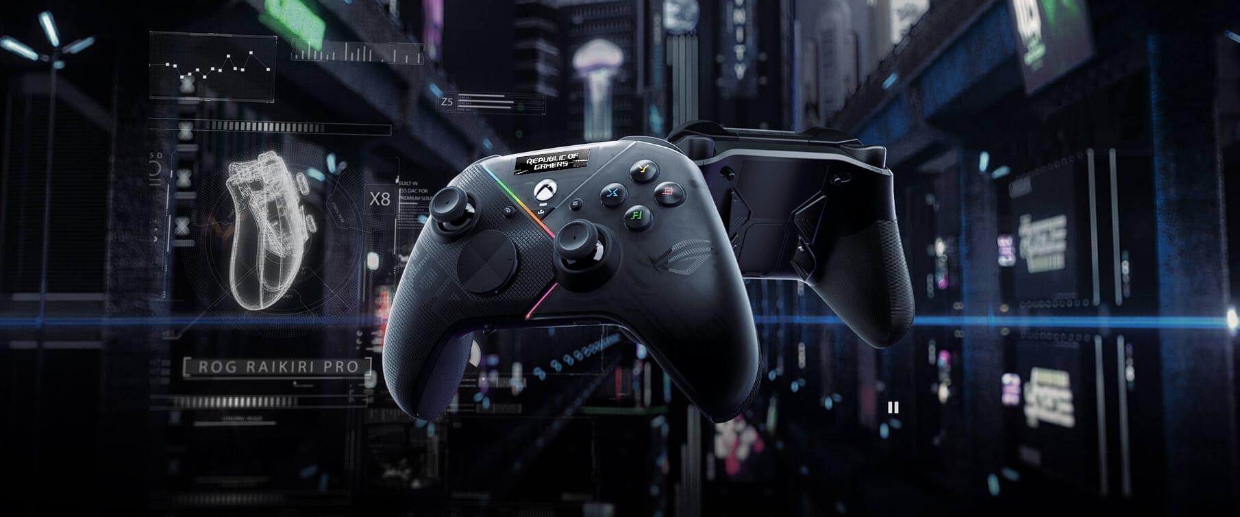 ASUS ROG Raikiri Pro Wireless/Wired Controller