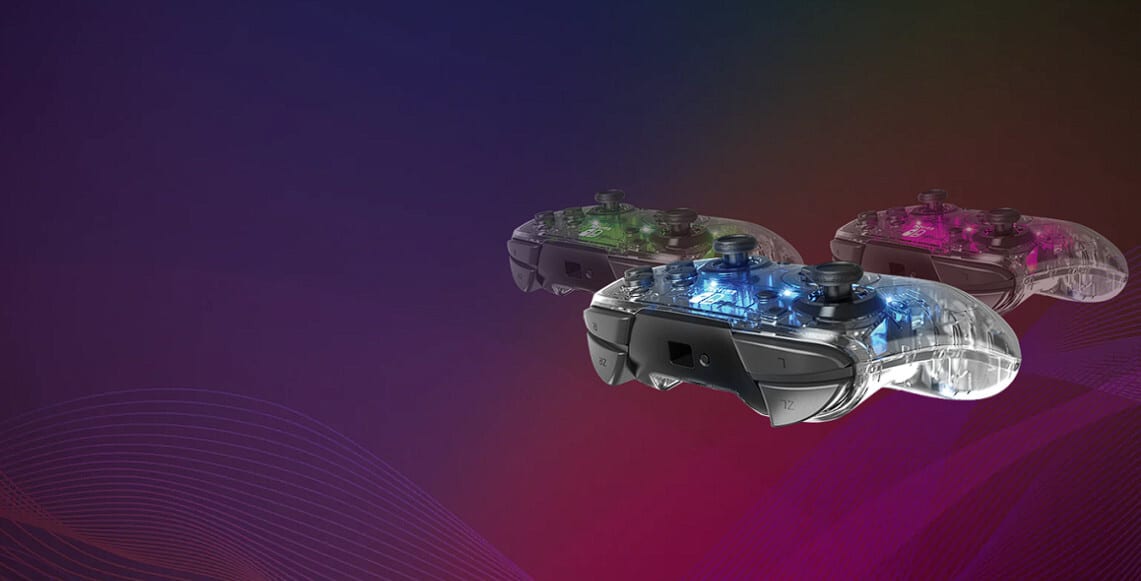 PDP Nintendo Switch AfterGlow Wireless Deluxe Controller