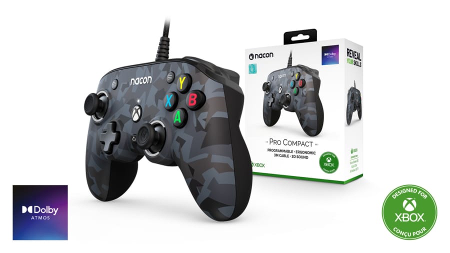 Nacon PRO Compact Controller Camo Blue