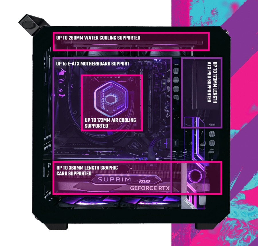 Cooler Master Qube 500 Flatpack