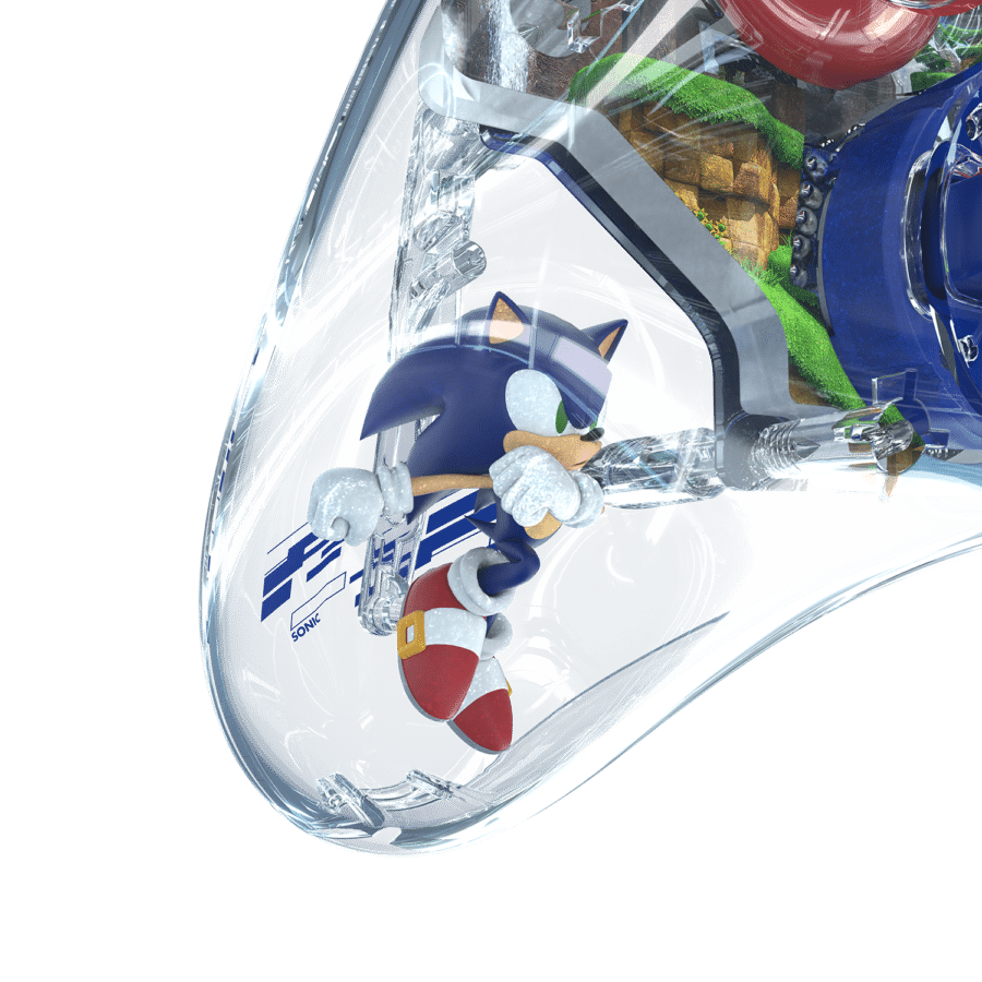 PDP Nintendo Switch REALMz Wired Controller - Sonic Green Hill Zone