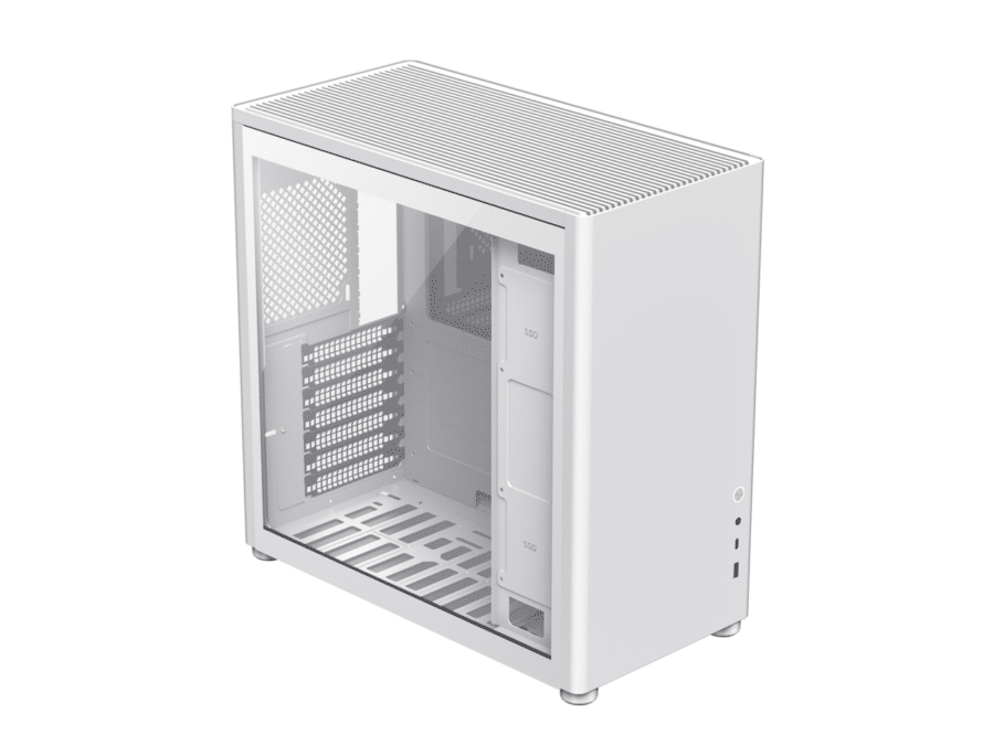 GameMax Spark Pro White Gaming PC Case