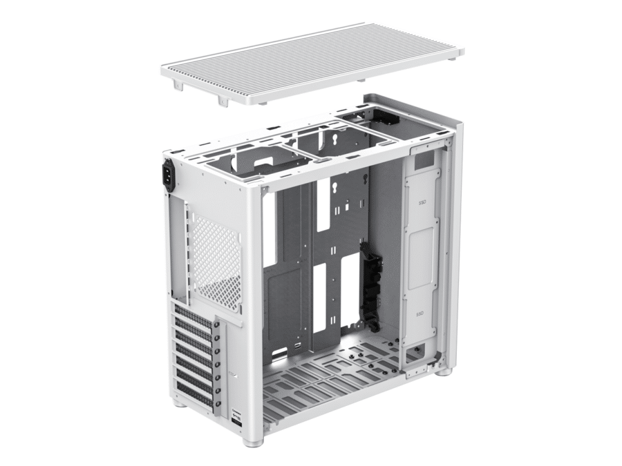GameMax Spark Pro White Gaming PC Case