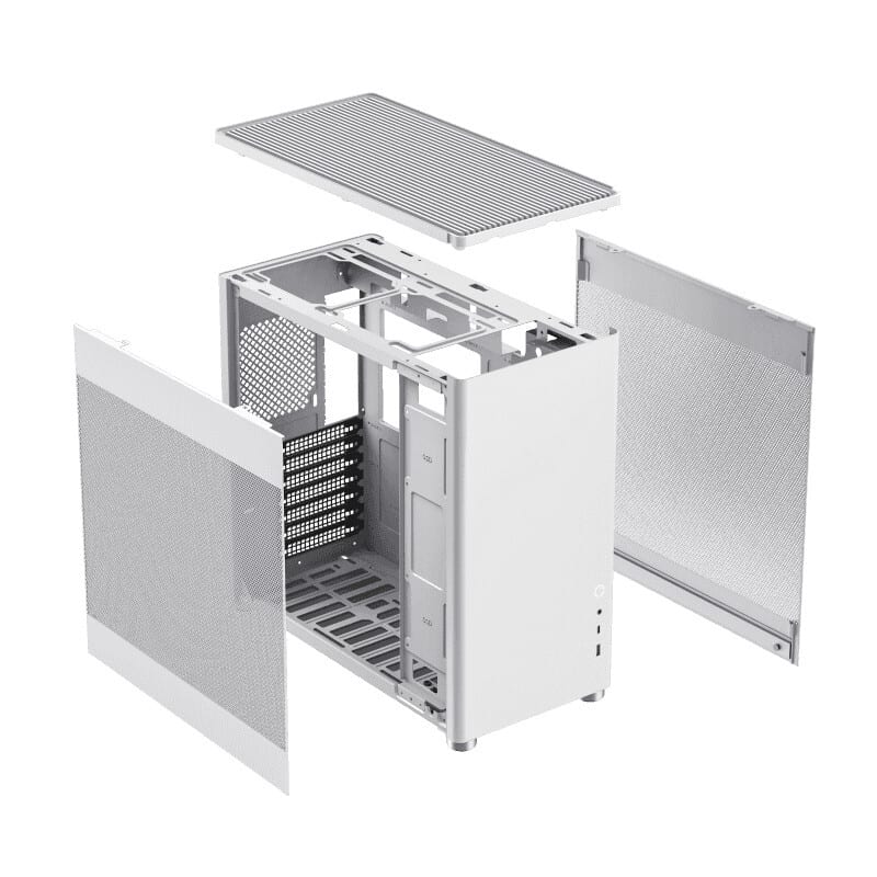 GameMax Meshbox Full White Gaming PC Case
