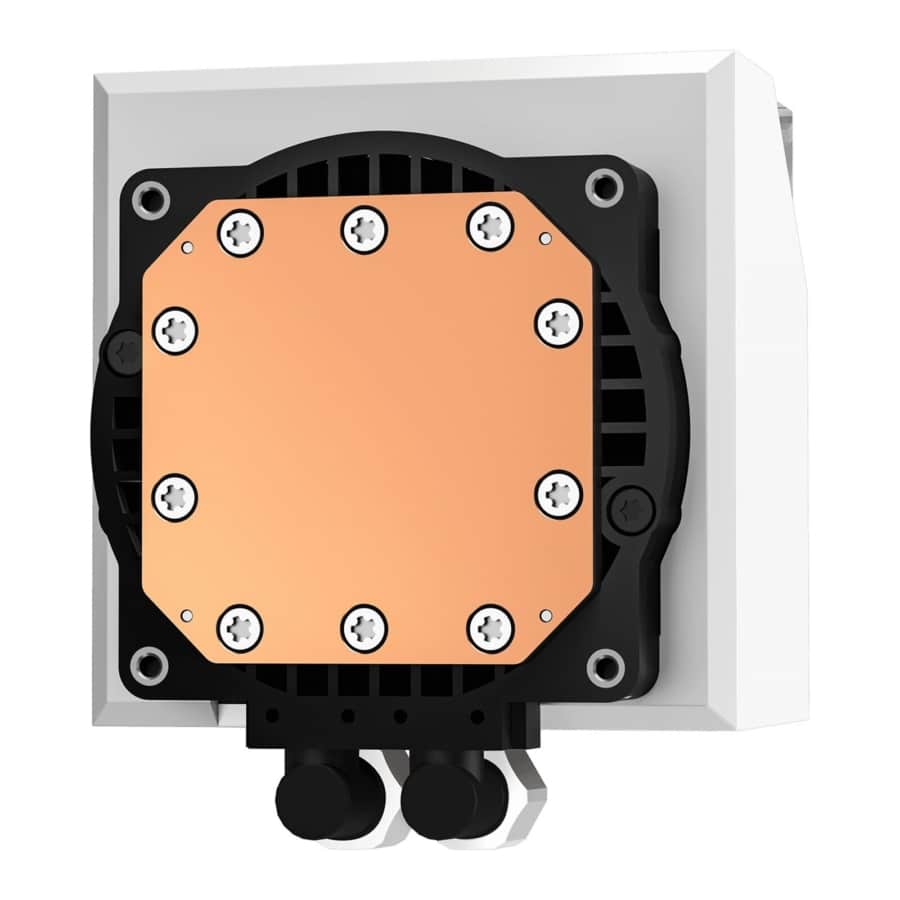 DeepCool LT520 240mm All-In-One Liquid CPU Cooler - White