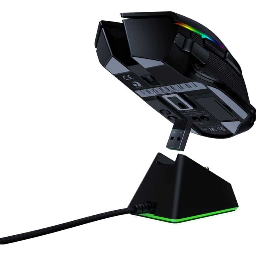 Razer Basilisk Ultimate Wireless Gaming Mouse with Charging Dock
