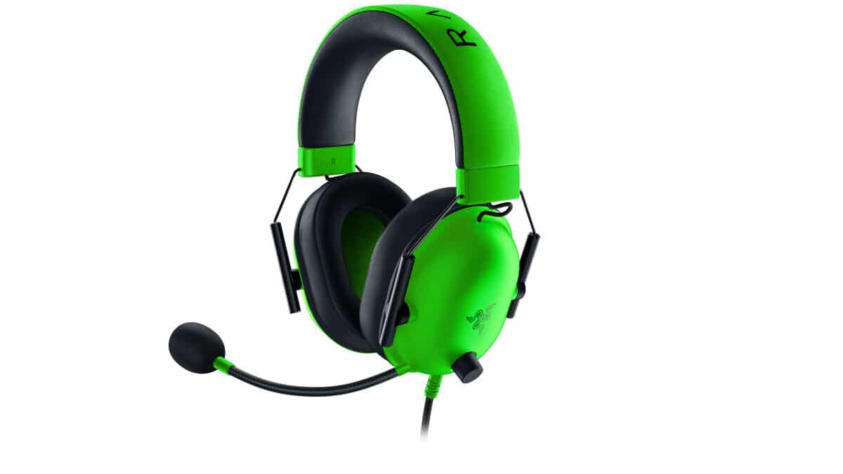 Razer Blackshark V2 X Wired Gaming Headset - Green