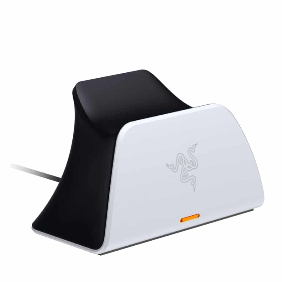 Razer Quick Charging Stand for PS5 DualSense Wireless Controller - White