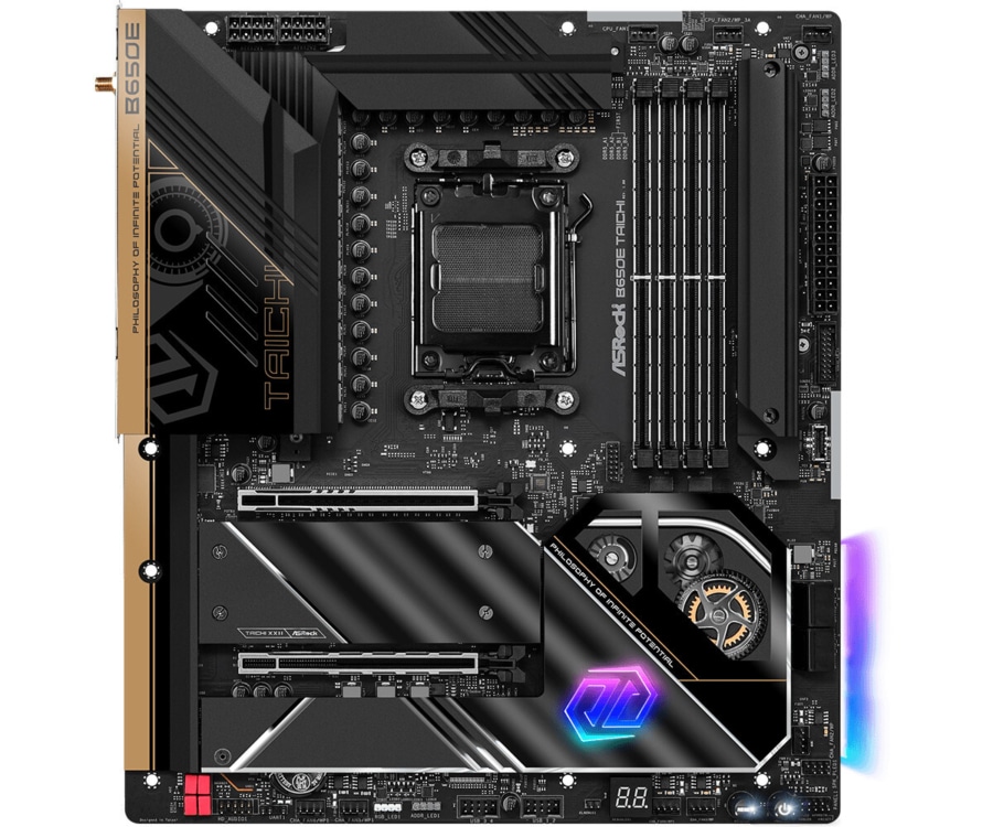 ASRock B650E Taichi – AMD B650 Chipset (Socket AM5) PCIe 5.0 DDR5 E-ATX Motherboard