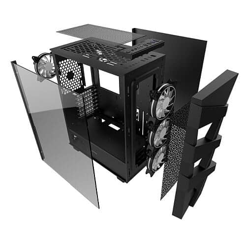 GameMax Vengeance ARGB Gaming PC Case
