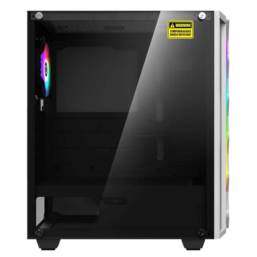 GameMax Diamond ARGB White Gaming PC Case