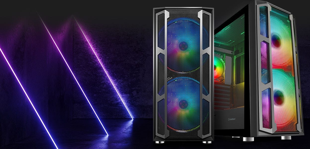 GameMax F15G ARGB Gaming PC Case