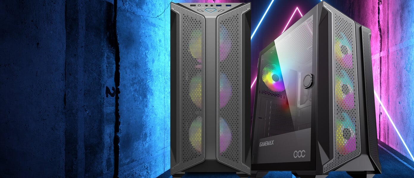 GameMax Brufen C1 COC ARGB Gaming PC Case