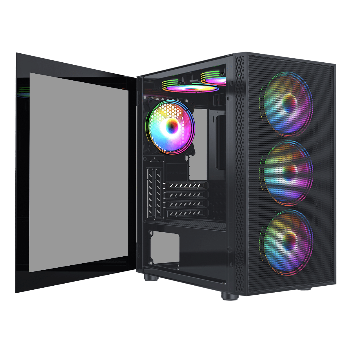 GameMax Icon Mesh ARGB Gaming PC Case