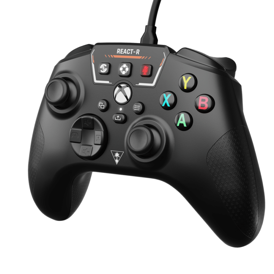 Turtle Beach REACT-R Wired Controller - Black (Xbox X|S, Xbox One, PC)