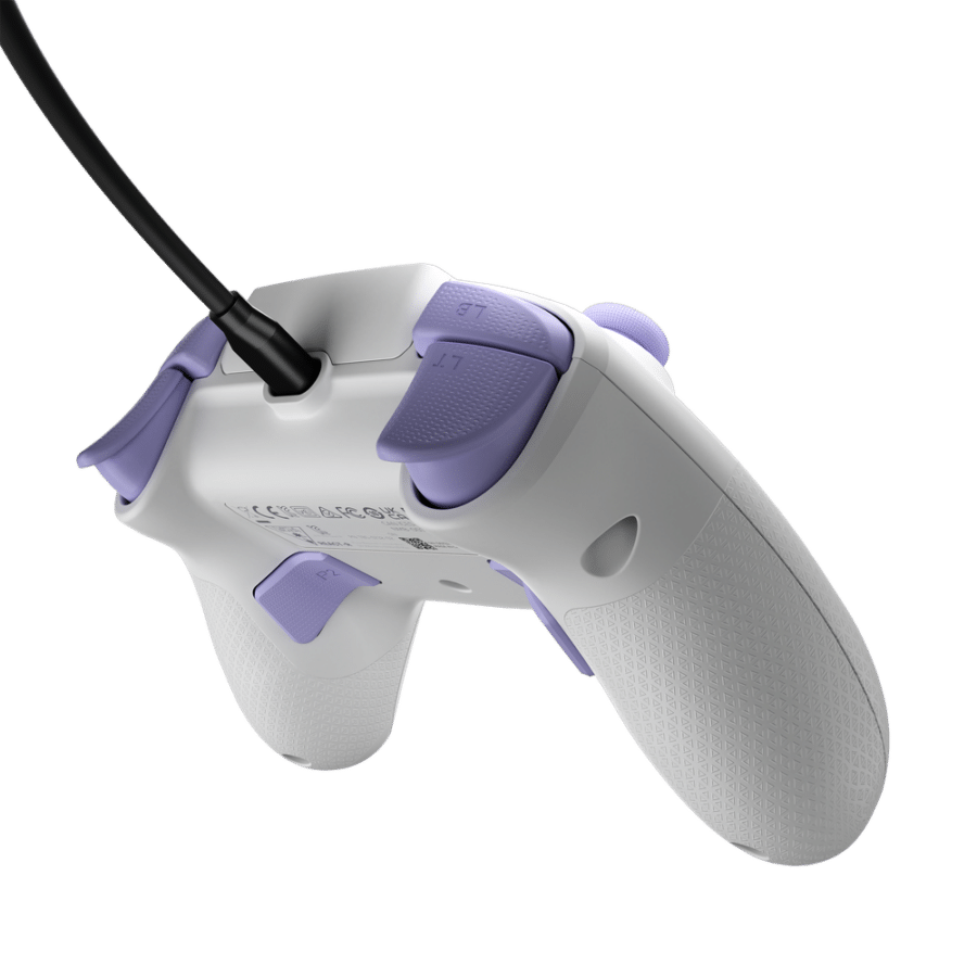 Turtle Beach REACT-R Wired Controller - White & Purple