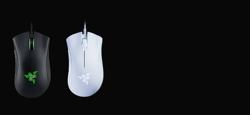 Razer DeathAdder Essential Ergonomic Gaming Mouse - White