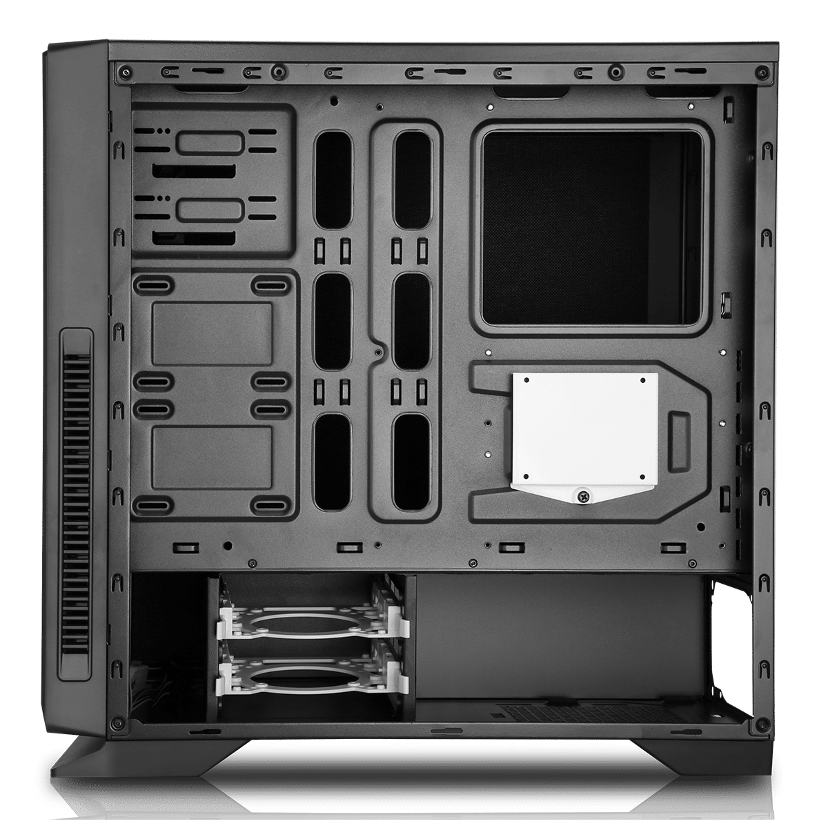 GameMax Silent Black Gaming PC Case