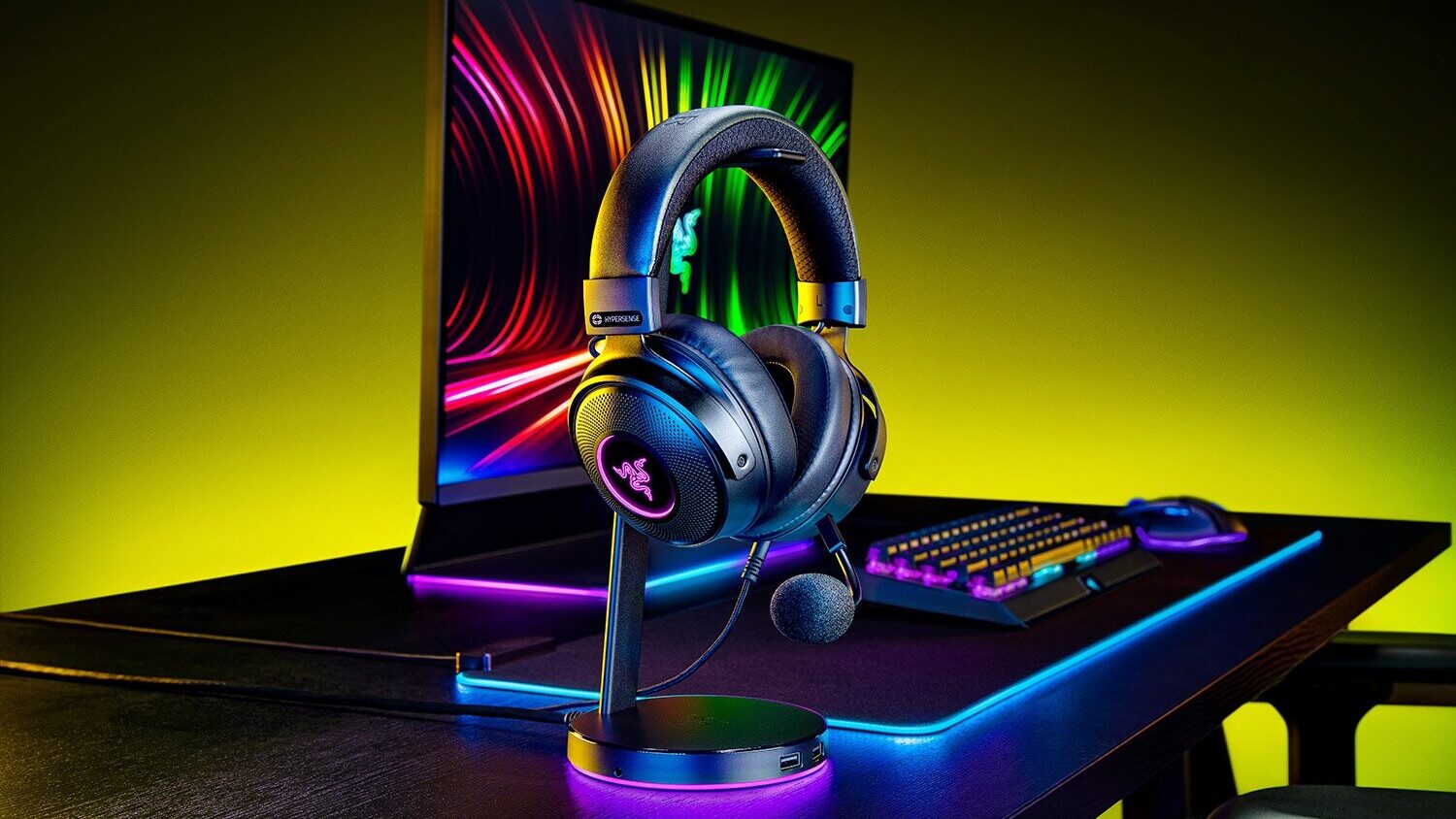 Razer Kraken V3 HyperSense Wired USB Gaming Headset
