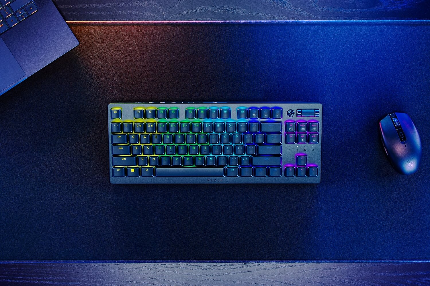 Razer DeathStalker V2 Pro TKL Red Linear Optical Switches Wireless RGB Gaming Keyboard