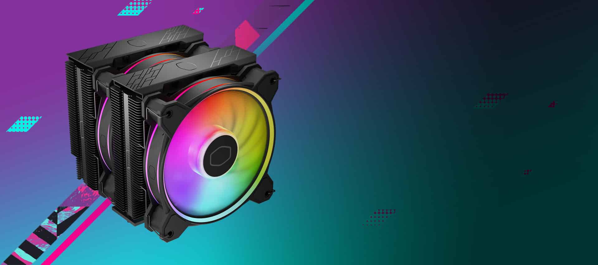 Cooler Master Hyper 622 Halo Black Dual-Tower Intel & AMD Sockets CPU Cooler
