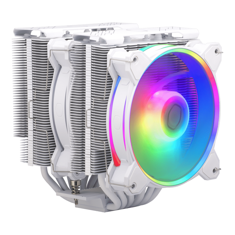 Cooler Master Hyper 622 Halo White Dual-Tower Intel & AMD Sockets CPU Cooler