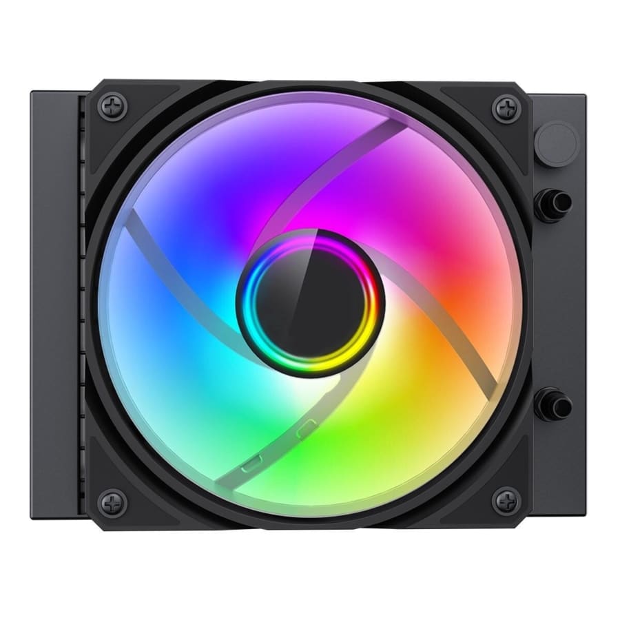 GameMax Iceburg 120mm ARGB All-In-One Liquid CPU Cooler - Black