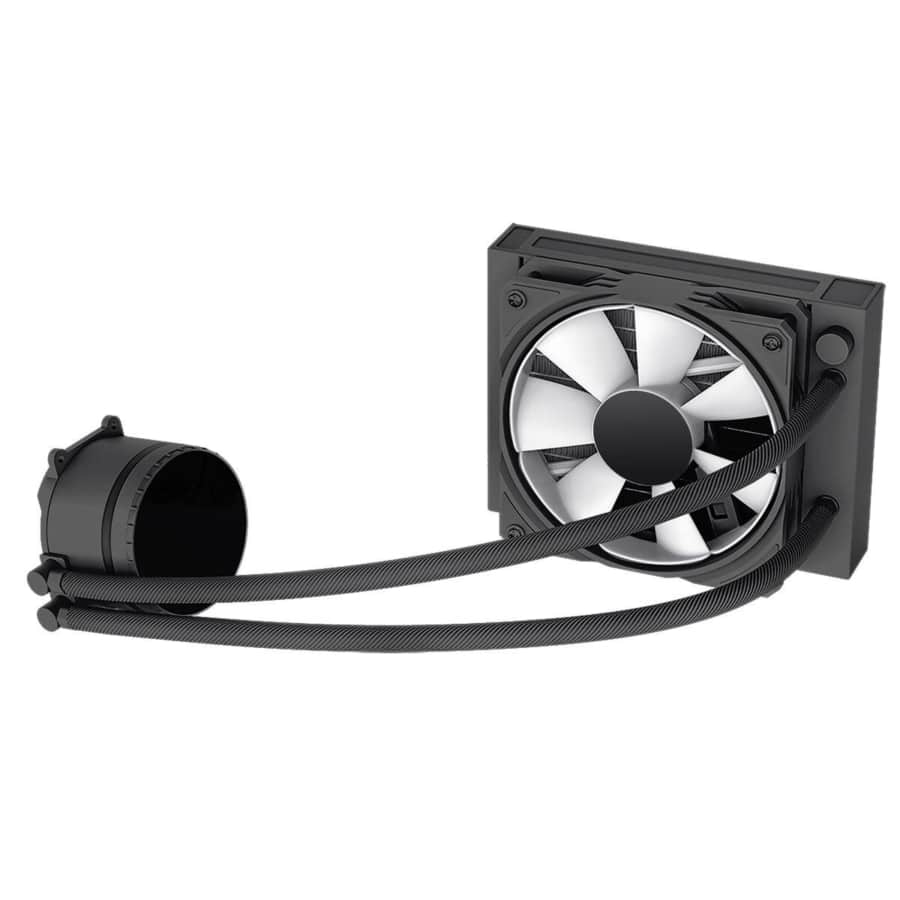 GameMax Iceburg 120mm ARGB All-In-One Liquid CPU Cooler - Black