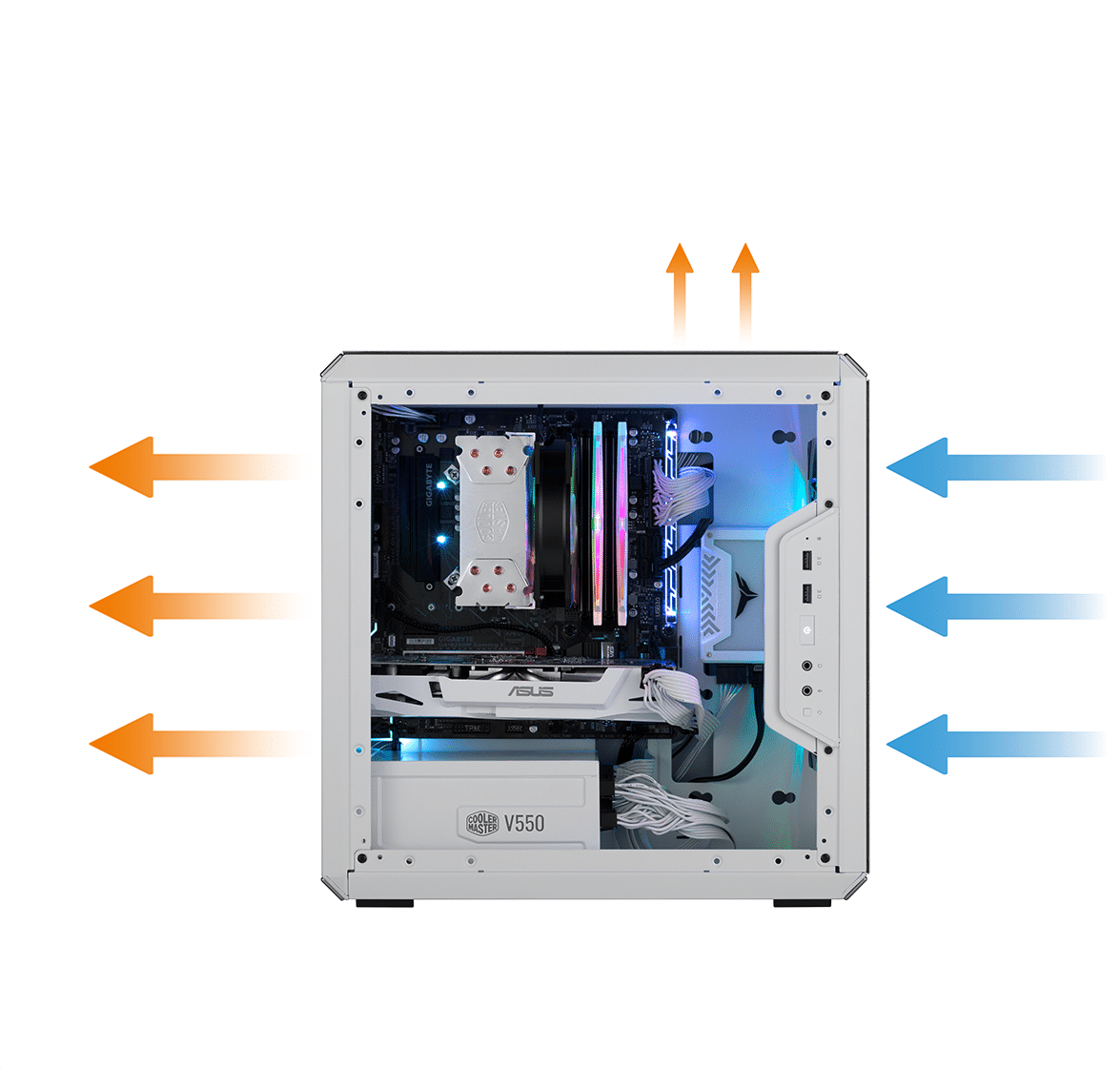 Cooler Master MasterBox Q300L White