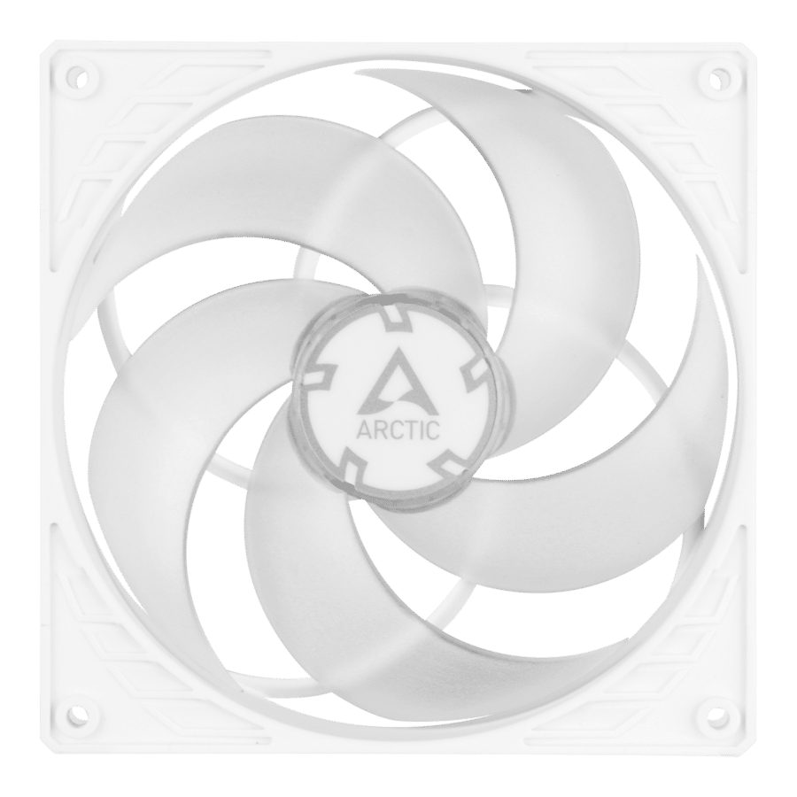 Arctic P14 PWM 140mm Pressure Optimised PWM White/Transparent Case Fan
