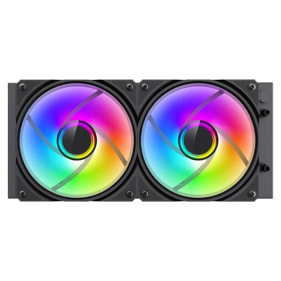 GameMax Iceburg 240mm ARGB All-In-One Liquid CPU Cooler - Black