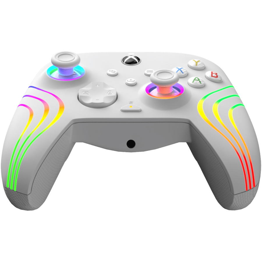 PDP AfterGlow Wave Wired Controller - White (Xbox X|S, Xbox One, PC)