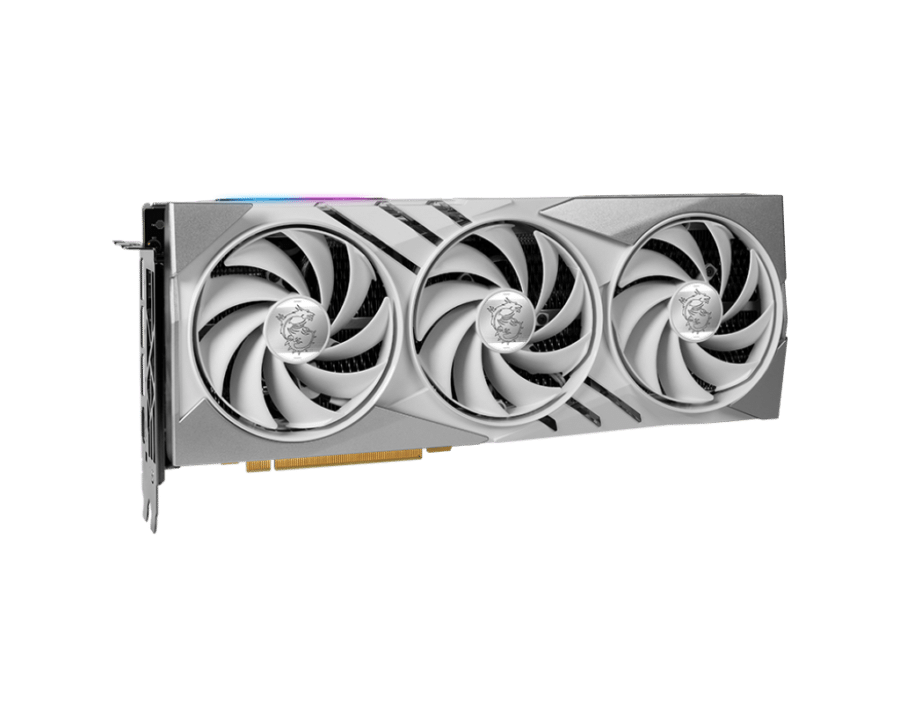 MSI NVIDIA GeForce RTX 4070 Gaming X Slim White 12G GDDR6X Graphics Card