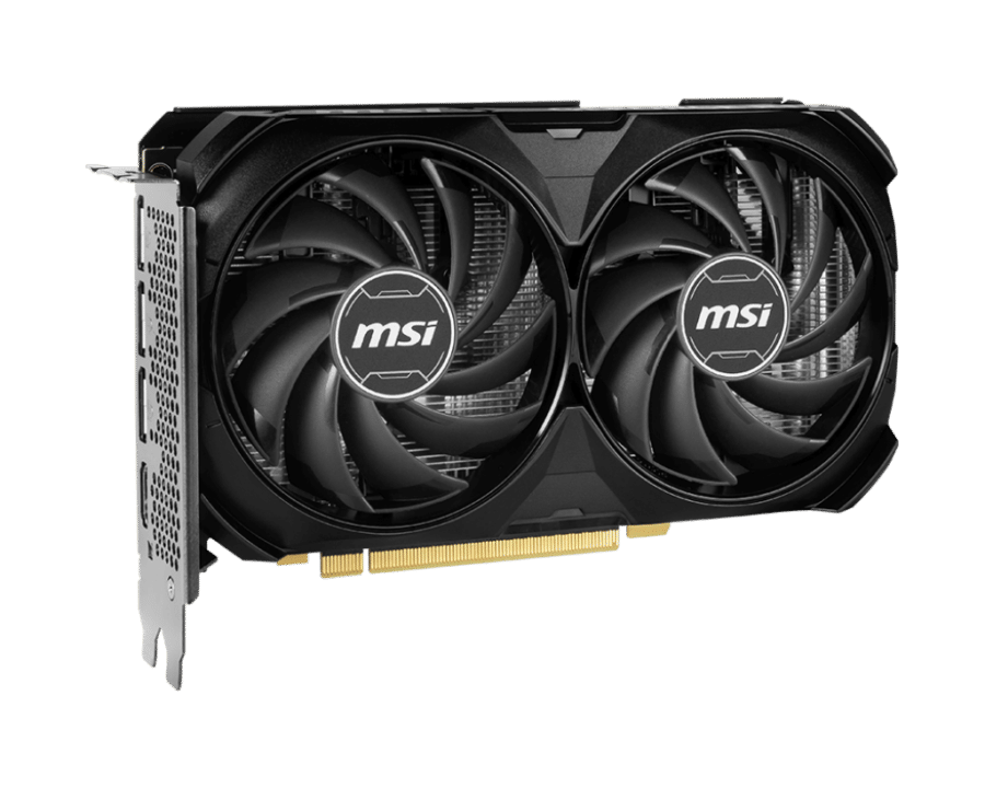MSI NVIDIA GeForce RTX 4060 Ti VENTUS 2X Black OC 16GB GDDR6 Graphics Card