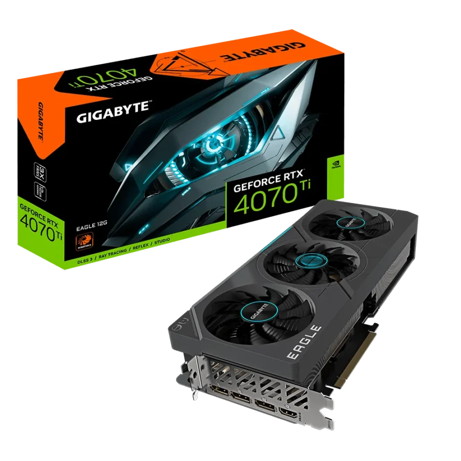 Gigabyte NVIDIA GeForce RTX 4070 Ti EAGLE 12G GDDR6X Graphics Card