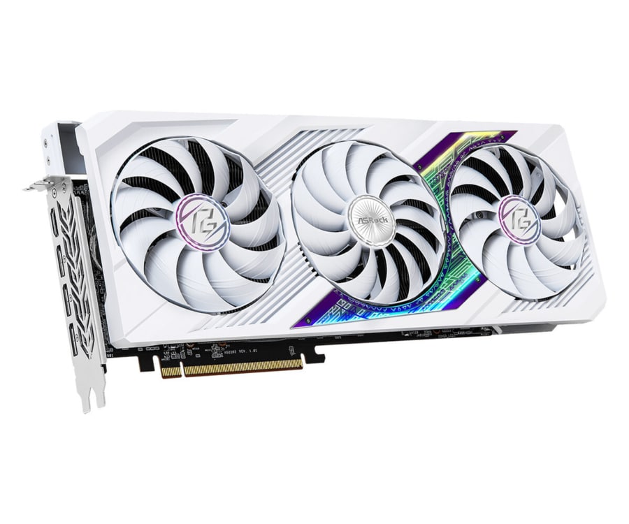 ASRock AMD Radeon RX 7900 XT Phantom Gaming White 20GB OC GDDR6 Graphics Card