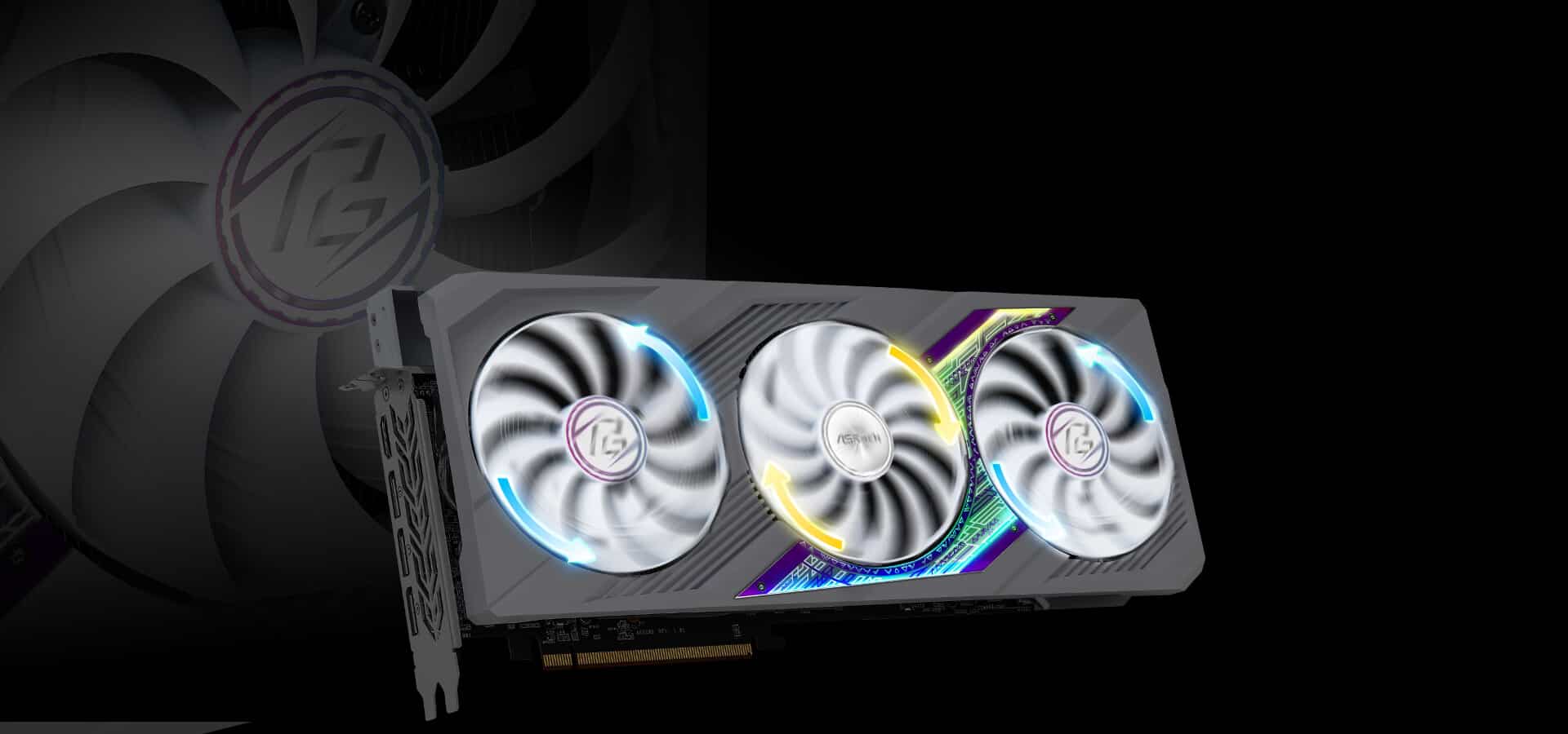 ASRock AMD Radeon RX 7900 XT Phantom Gaming White 20GB OC GDDR6 Graphics Card