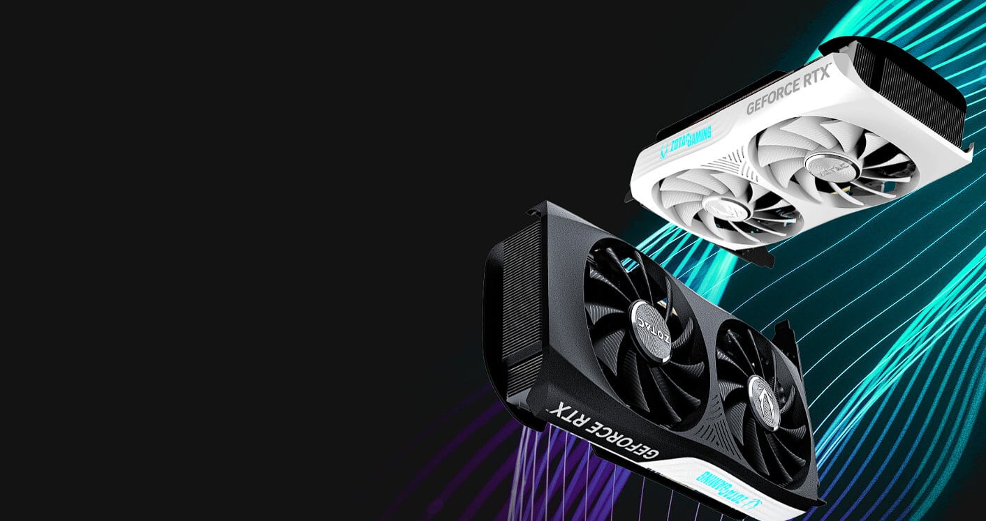 Zotac NVIDIA Geforce RTX 4060 Twin Edge OC White Edition 8GB GDDR6 Graphics Card
