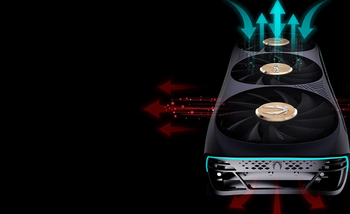 Zotac NVIDIA GeForce RTX 4070 Trinity 12GB GDDR6X Graphics Card