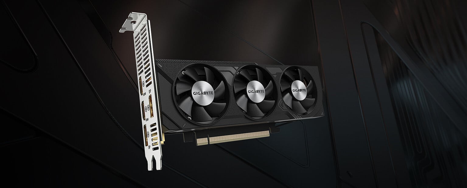 Gigabyte NVIDIA GeForce RTX 4060 OC Low Profile 8G GDDR6 Graphics Card