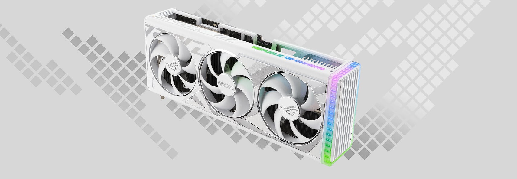 ASUS ROG Strix NVIDIA GeForce RTX 4090 White Edition 24GB GDDR6X Graphics Card