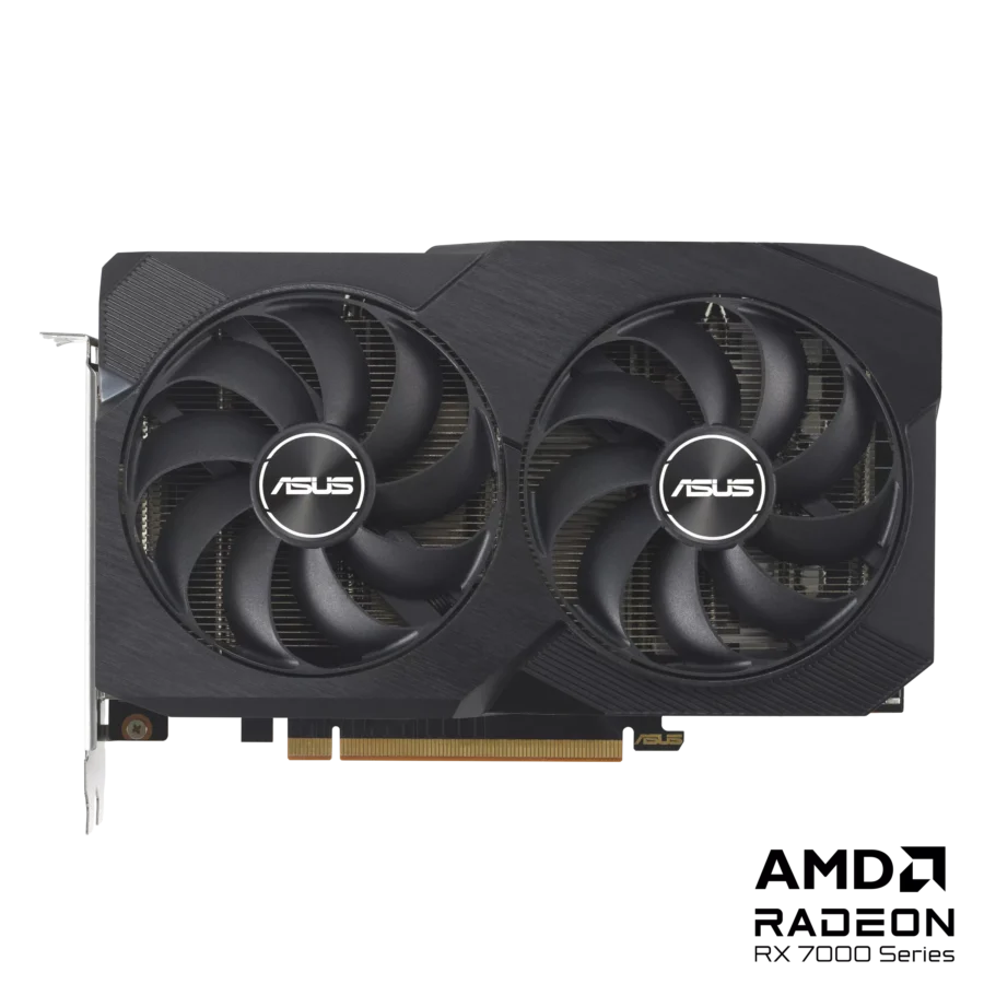 ASUS Dual AMD Radeon RX 7600 V2 OC Edition 8GB GDDR6 Graphics Card