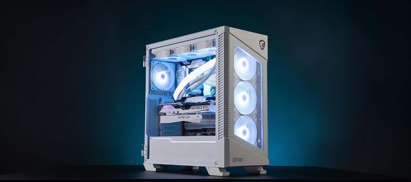 MSI NVIDIA GeForce RTX 4070 Gaming X Slim White 12G GDDR6X Graphics Card