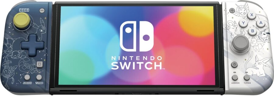 Nintendo Switch HORI Split Pad Compact Controller – Eevee Evolutions Front View