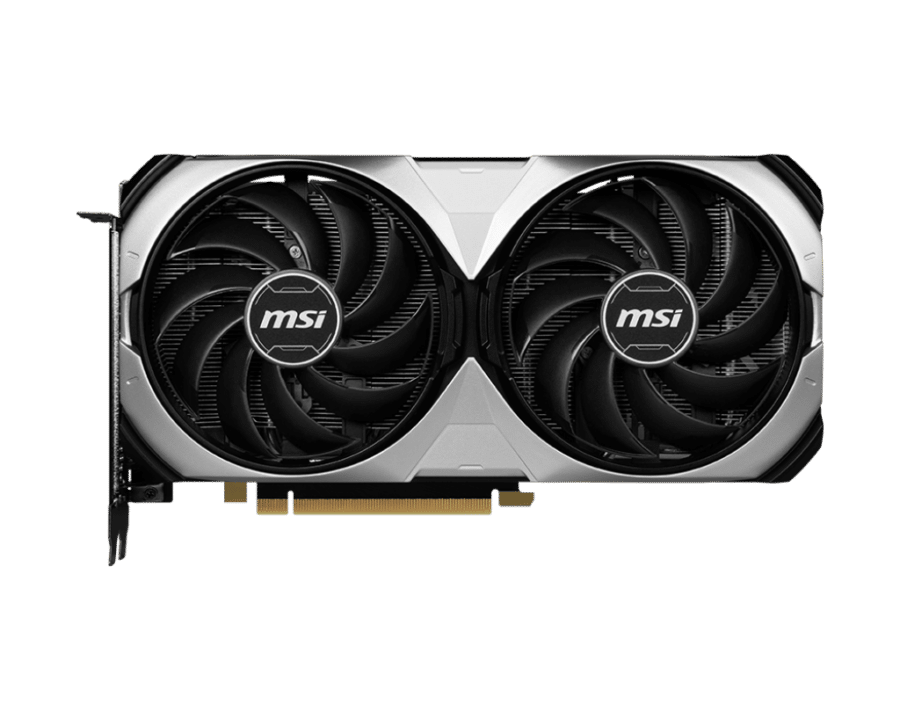 GeForce RTX 4070 Ti SUPER 16G VENTUS 2X OC Graphic Card Flat View