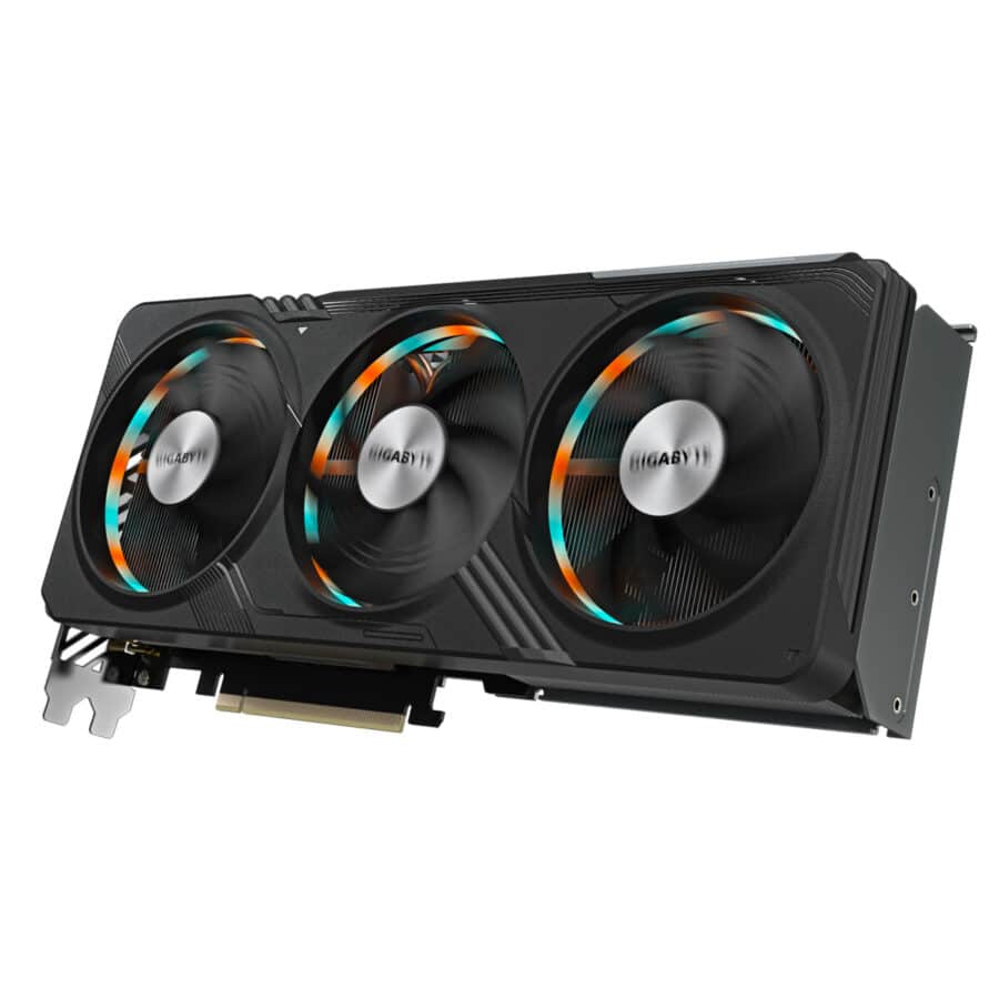 Gigabyte GAMING GeForce RTX 4070 SUPER GAMING OC Graphics Card Angled View