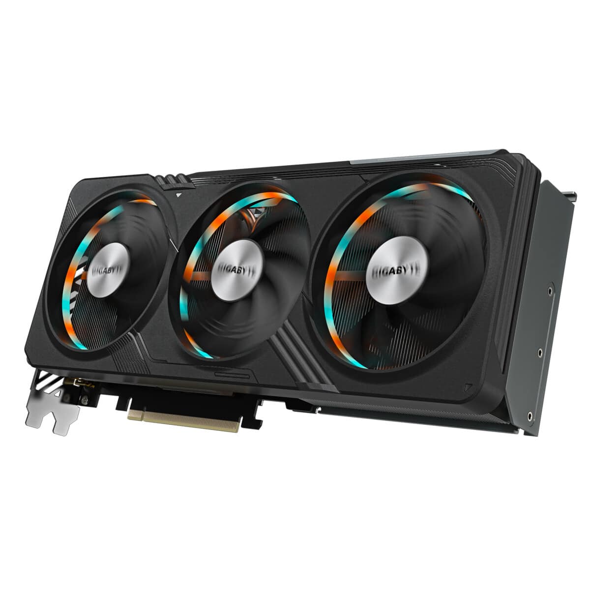 Gigabyte GAMING GeForce RTX 4070 SUPER GAMING OC Graphics Card Angled View