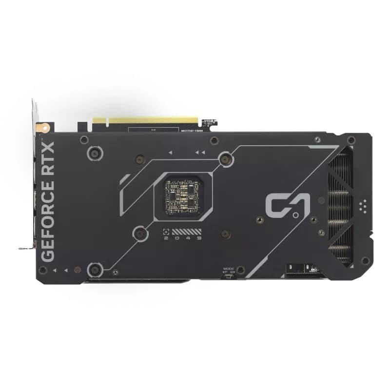 ASUS DUAL NVIDIA RTX 4070 SUPER OC Graphics Card Back