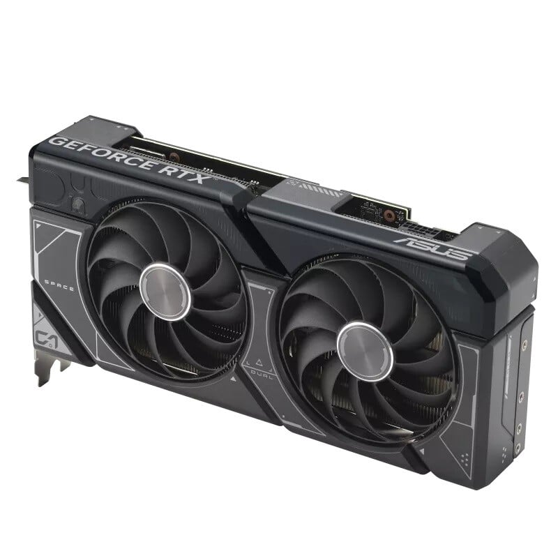 ASUS DUAL NVIDIA RTX 4070 SUPER Graphics Card Side 2